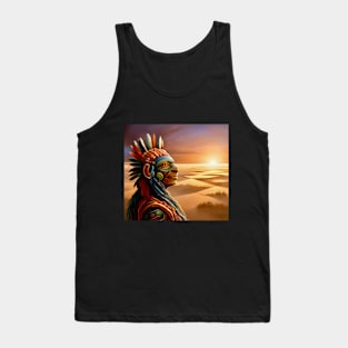 Nazca Alien Peru Tank Top